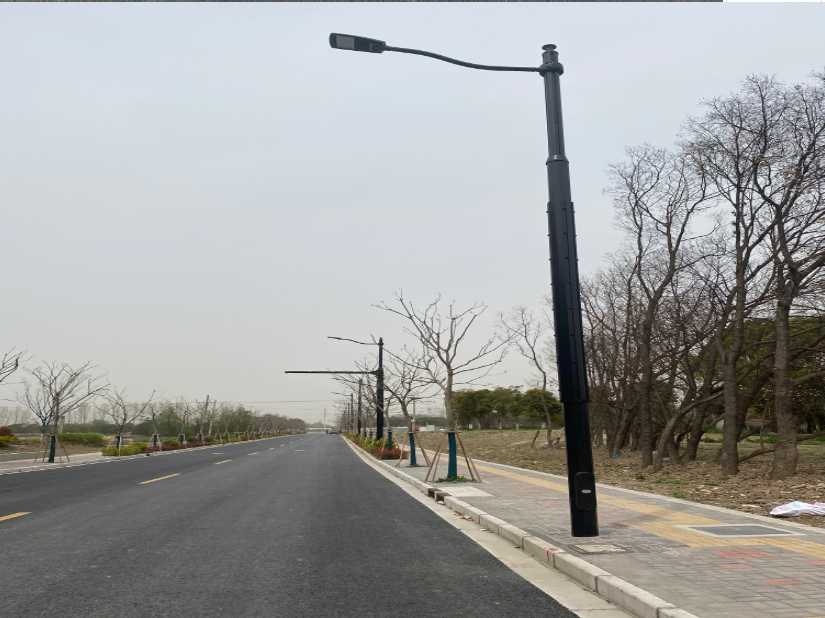 郑东新区上海综合杆 太阳能路灯工程